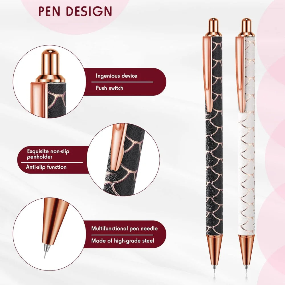2-12pcs Craft Weeding Pen - Precision Vinyl Tool with Airs Release Needle for Adhesive Vinyl & Car Decal Installation - élise & madelyn