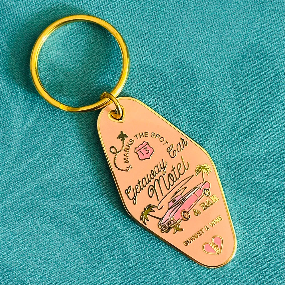 Music Singer Keychain Motel Key Chain Fashion Accessory - élise & madelyn