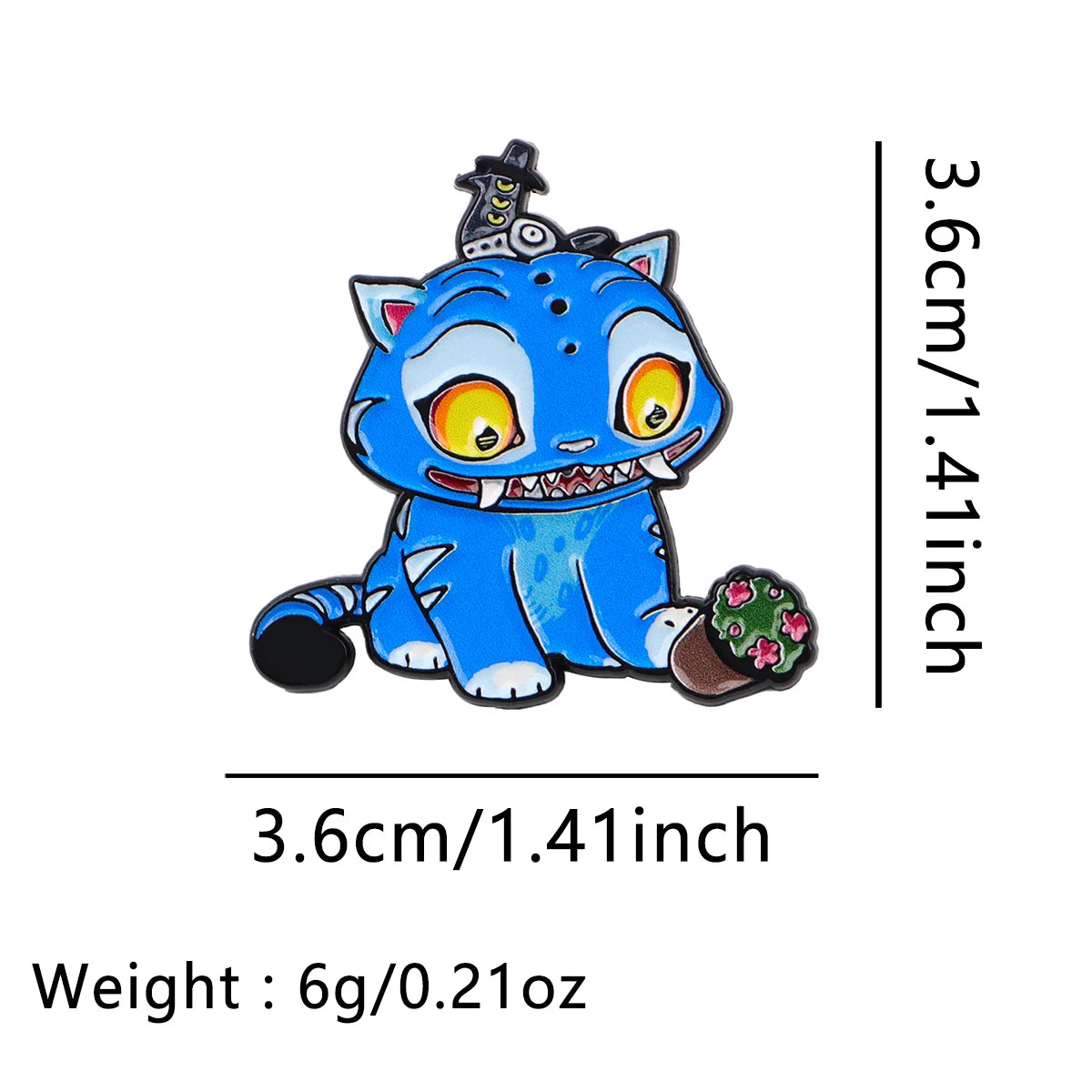 Anime Hero Enamel Pin