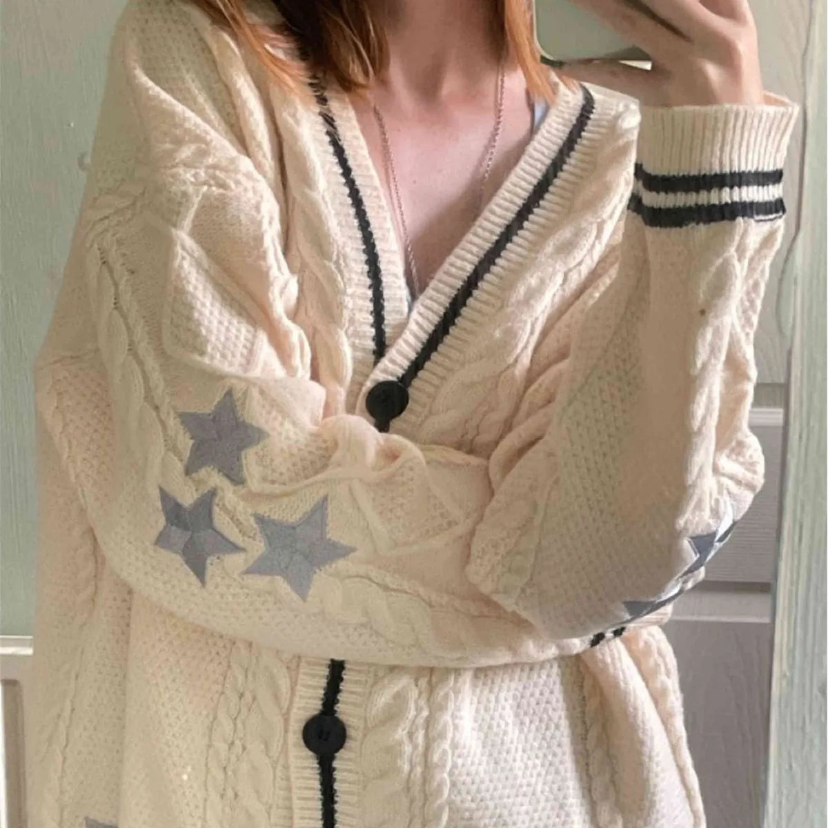 Cream Cabin Cardigan – Folklore/Evermore Inspired Cozy Knit - élise & madelyn