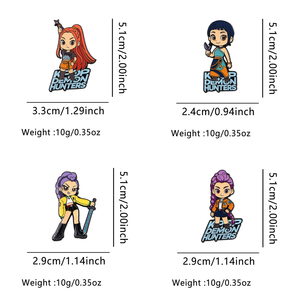 Anime Hero Enamel Pin