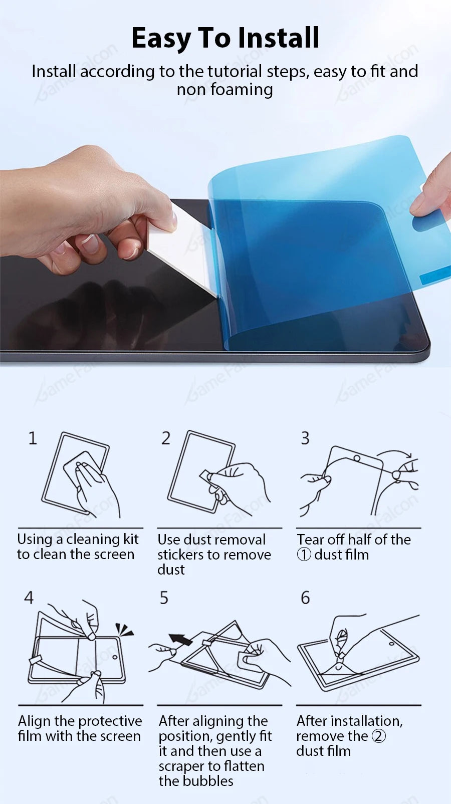 Like Paper Film Screen Protector For Ipad Pro 13 12.9 11 2025 M4 Air 4 5 3 10th 9th 8th 7th Generation Mini 6 7Matte Film Writer - élise & madelyn
