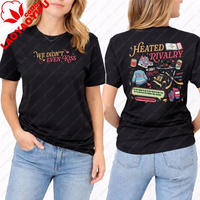 Hockey Romance Reader Tee