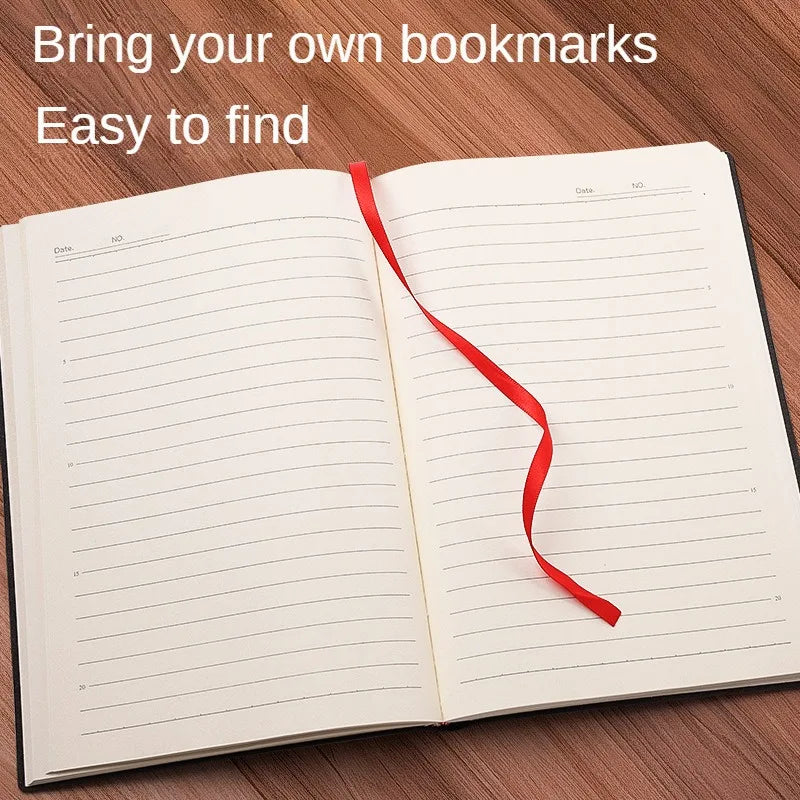 A5 Leather Book Skin Feeling Fashion Notepad Diary Learning Notebook Wholesale Business Office notebooks and journals note book - élise & madelyn