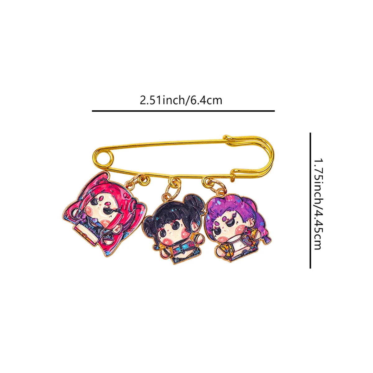 Anime Hero Enamel Pin