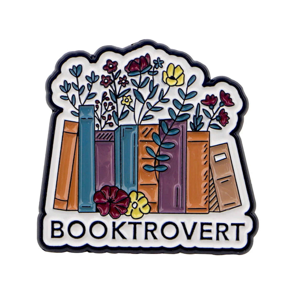 Books Collection Enamel Pin