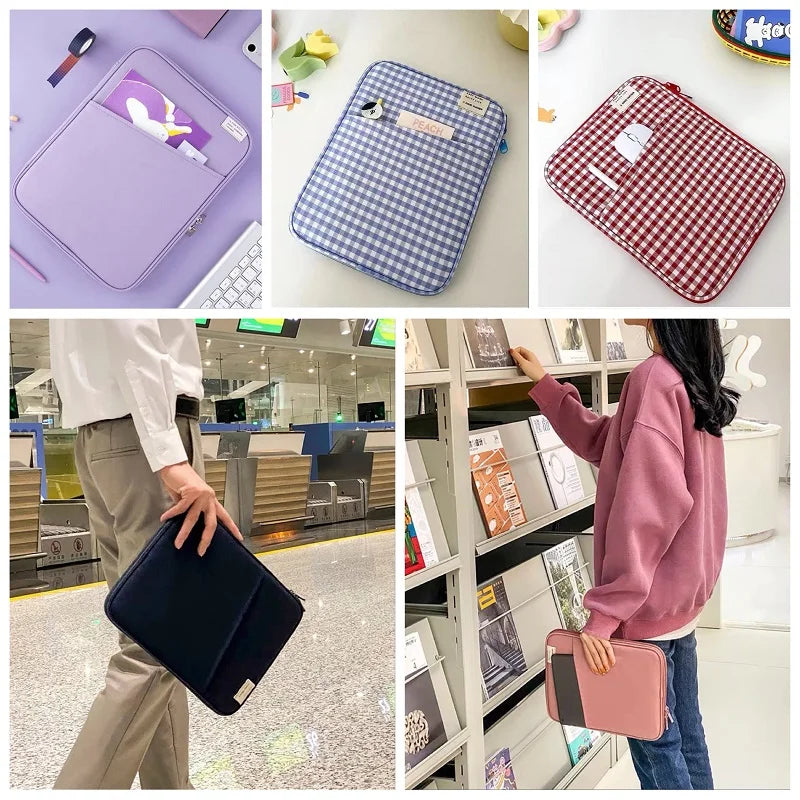 Tablet Bag 9-11inch For iPad Air4 5 Pro 11 10.9  iPad Case 10.5 inch For XiaoMi 5 Samsung Huawei Lenovo Shockproof Pouch Bags - élise & madelyn
