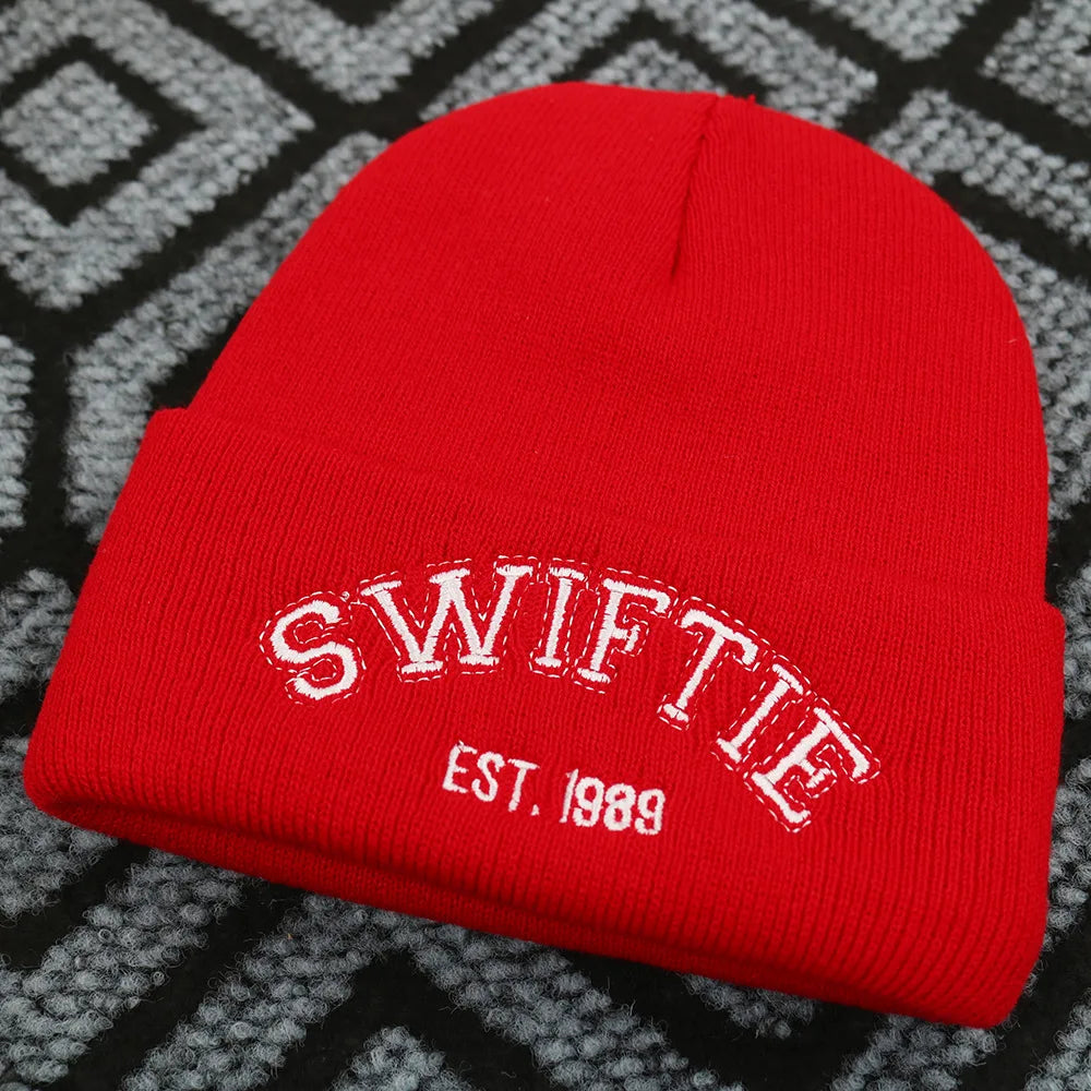 Pop Music Fan Knit Beanie – Soft Winter Hat (Multiple Colors) - élise & madelyn
