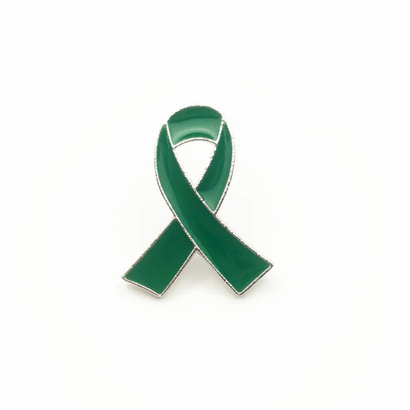 Awareness Ribbon Enamel Pin – Breast Cancer & Multi-Color Support Brooch (Pink, Purple, Blue & More)