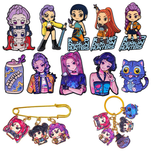 Anime Hero Enamel Pin