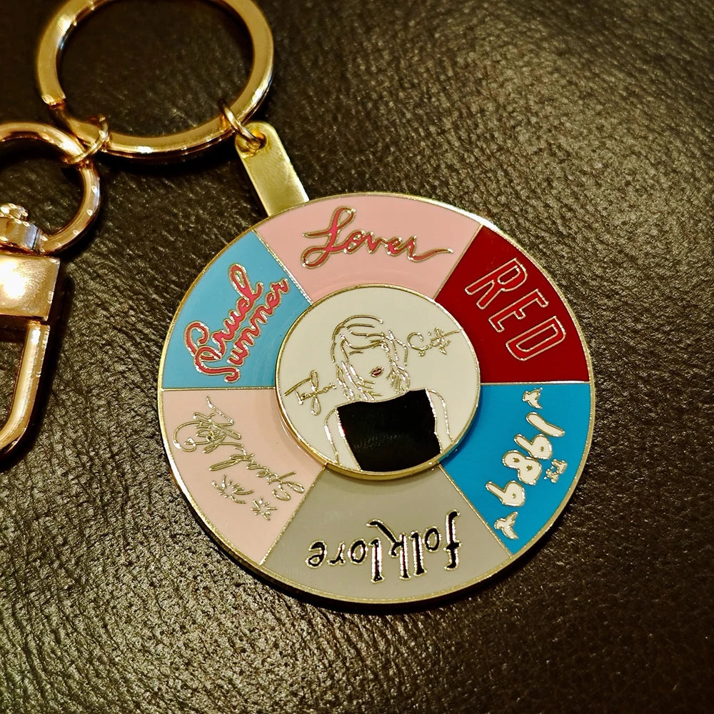 Music Singer Keychain Motel Key Chain Fashion Accessory - élise & madelyn