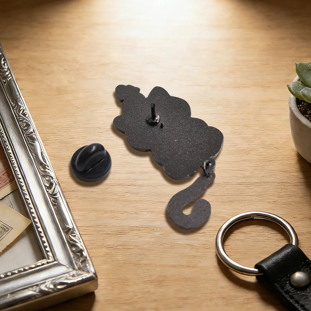 Blue Spirit Tiger Enamel Pin