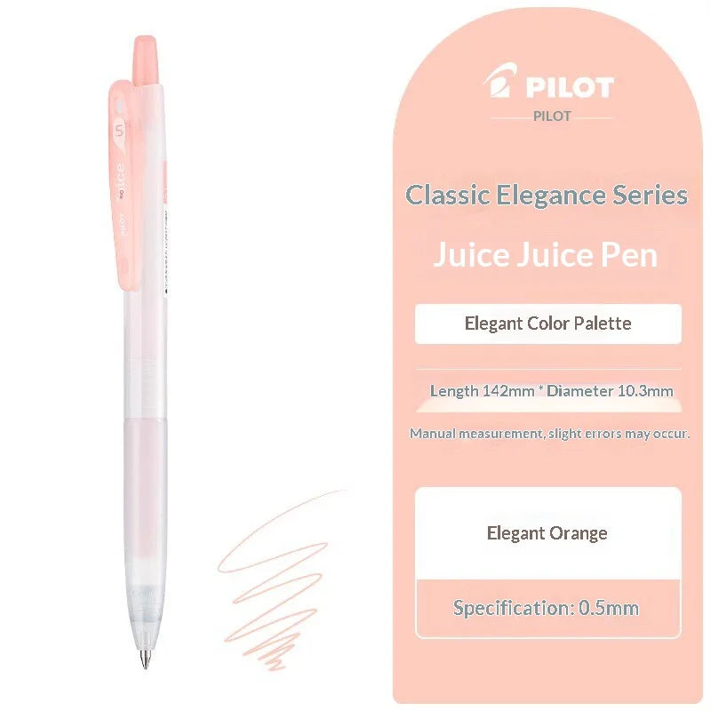 PILOT Juice Milky Pastel Limited Gel Pens,Multi-Colors 0.5mm Smooth Glide&Ergonomic Comfort For Drawing,Planner Japanese Quality