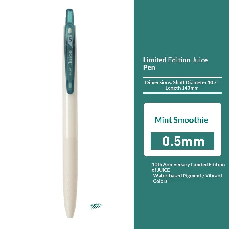 PILOT Juice Milky Pastel Limited Gel Pens,Multi-Colors 0.5mm Smooth Glide&Ergonomic Comfort For Drawing,Planner Japanese Quality