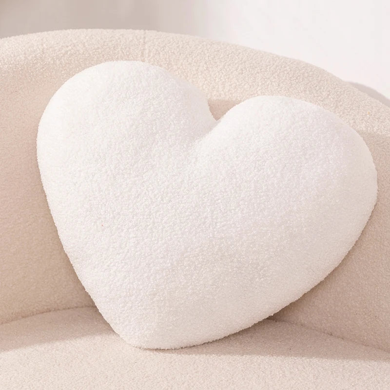 Red Love Heart Shape Throw Pillow Cushion Stuffed Plush Doll Kids Toy Lover Gift Sofa Car Home Decor Wedding Party Decoration - élise & madelyn