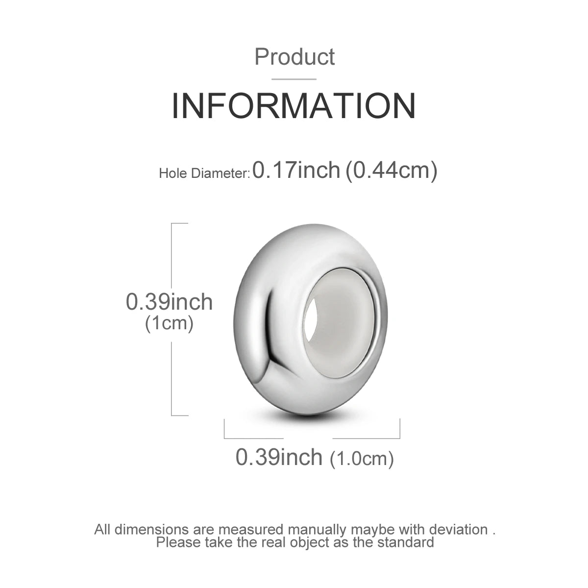 Charms Fit Original Beads 925 Sterling Silver Clip Charms Zircon Silicone Spacer Beads fit Bracelet Women DIY Gift - élise & madelyn