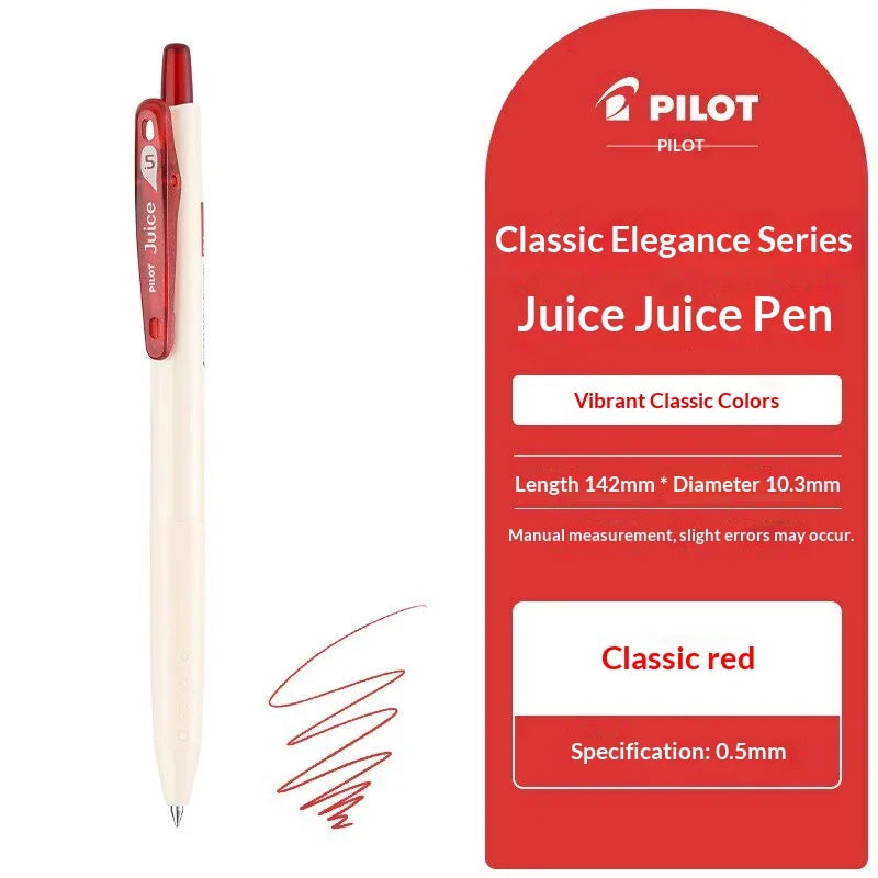 PILOT Juice Milky Pastel Limited Gel Pens,Multi-Colors 0.5mm Smooth Glide&Ergonomic Comfort For Drawing,Planner Japanese Quality