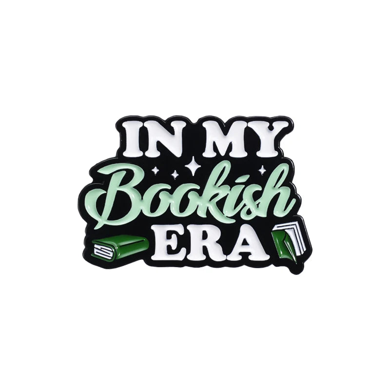In My Cowgirl Era Enamel Pin Custom IDGAF Cozy Delulu Bookish Brooches Lapel Badge Accessory Jewelry Gift for Friends