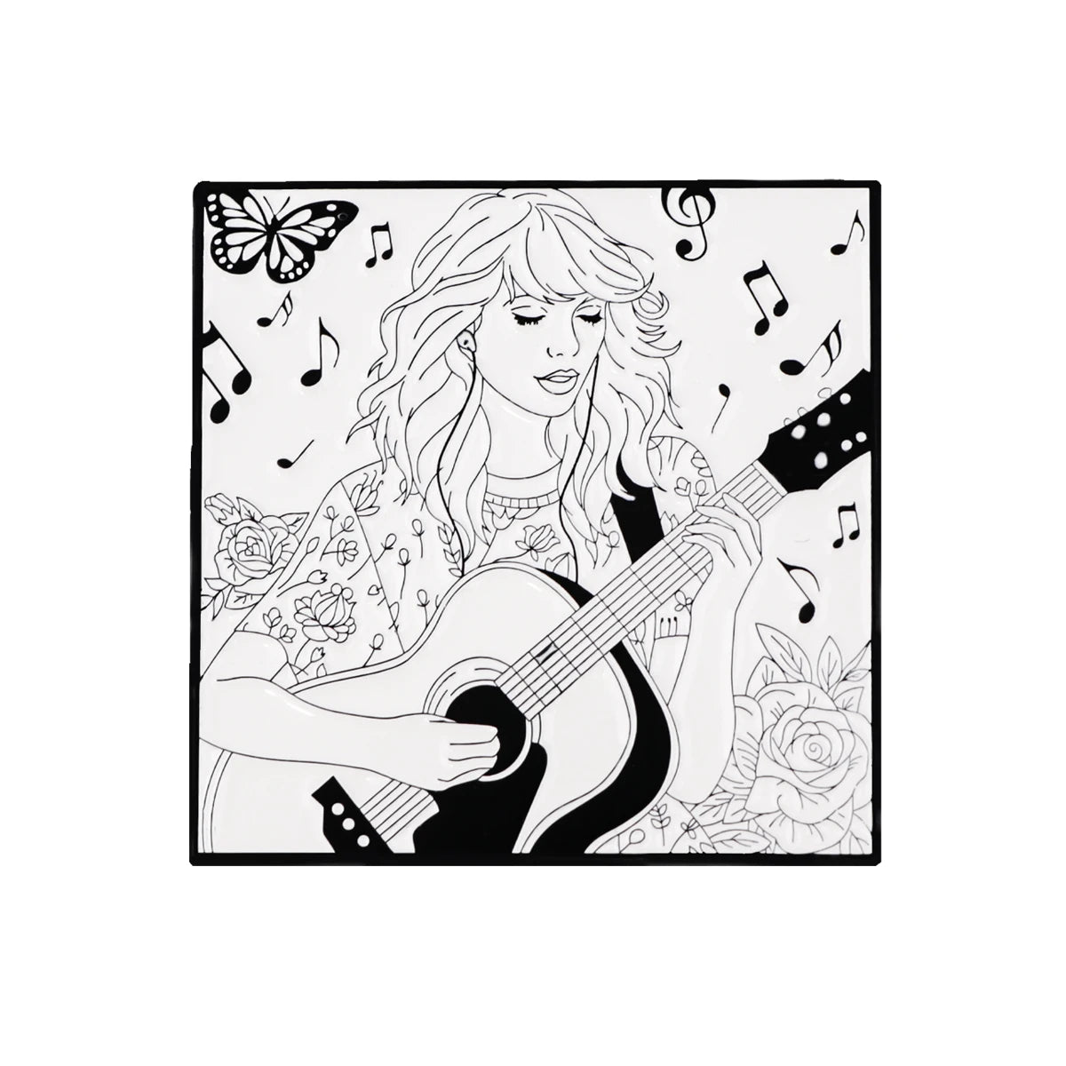 Famous Singer Album Badges Lapel Pins for Backpacks Metal Enamel Pin Brooches for Women Fashion Jewelry Accessories Gifts