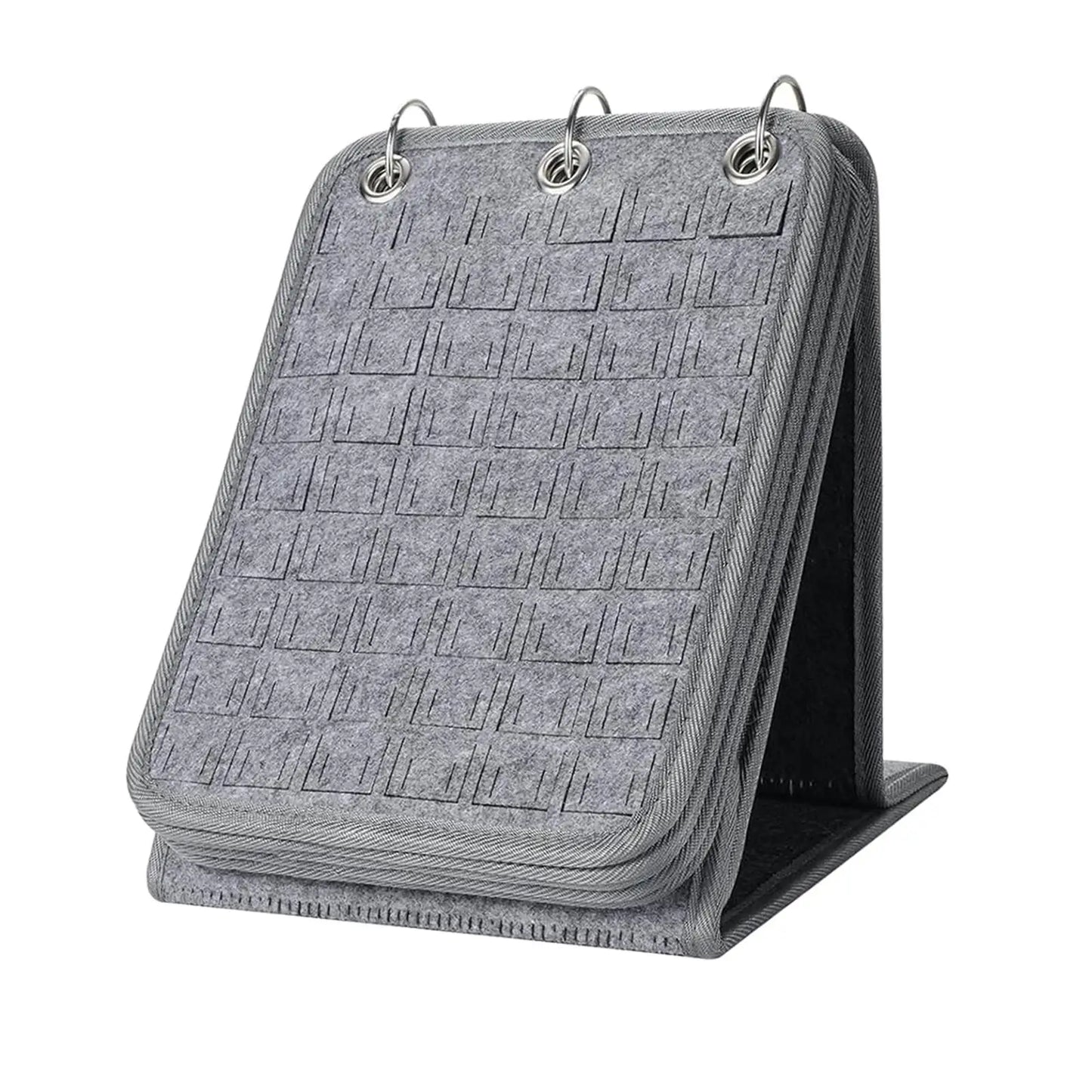 Pin Display Holder with 5 Pages Pins Collection Storage Calendar Stand