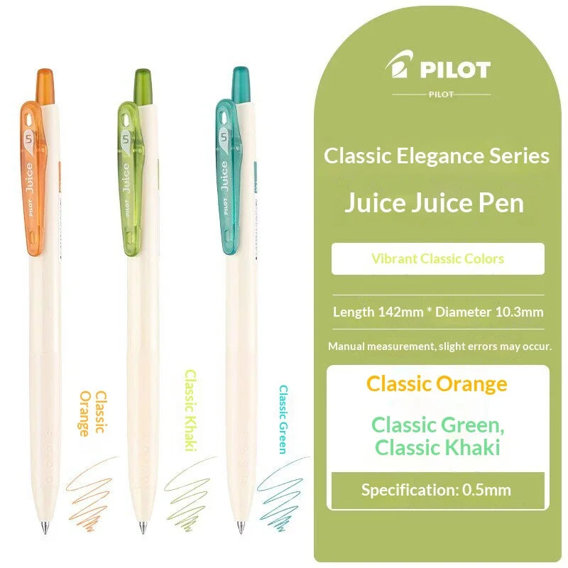PILOT Juice Milky Pastel Limited Gel Pens,Multi-Colors 0.5mm Smooth Glide&Ergonomic Comfort For Drawing,Planner Japanese Quality