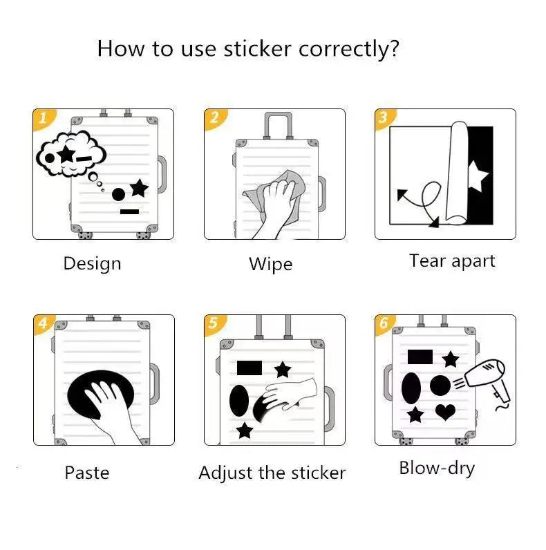 50/150PCS Romantic Reading Style Graffiti Star Covering Cartoon Stickers DIY Notebook Waterproof Stickers - élise & madelyn