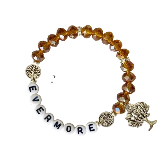 Evermore Friendship Bracelet Evermore Willow Inspired Tree Charm Bracelet Taylor Jewelry Taylor Merch Taylor Gift Ideas - élise & madelyn