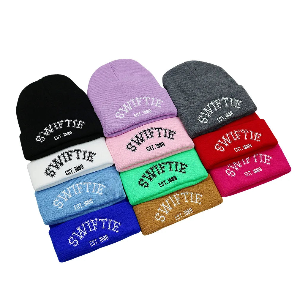 Pop Music Fan Knit Beanie – Soft Winter Hat (Multiple Colors) - élise & madelyn
