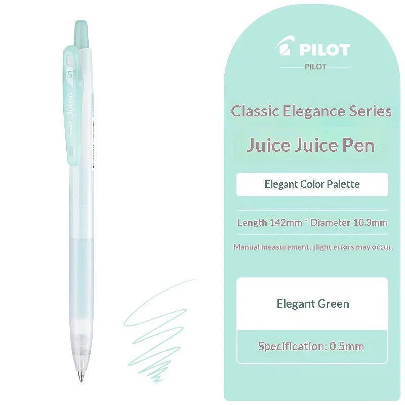 PILOT Juice Milky Pastel Limited Gel Pens,Multi-Colors 0.5mm Smooth Glide&Ergonomic Comfort For Drawing,Planner Japanese Quality