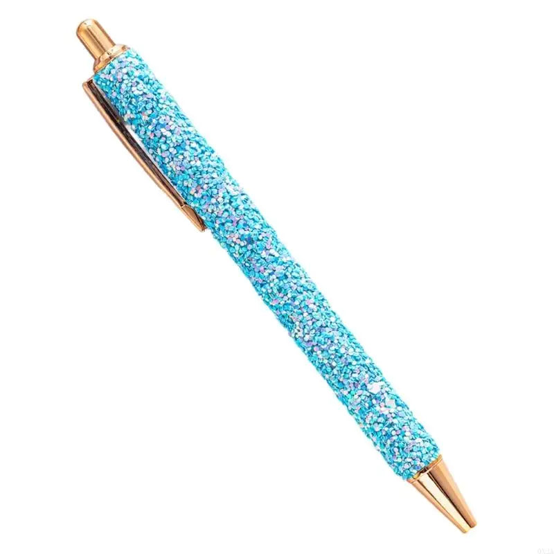 QX2A Fancy Pen for Women Girl Colorful Ballpoint Pen Sequins Journaling Pen - élise & madelyn