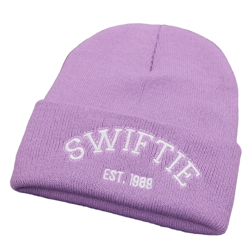 Pop Music Fan Knit Beanie – Soft Winter Hat (Multiple Colors) - élise & madelyn