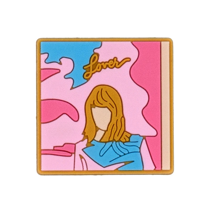 Pop Music Era Shoe Charm