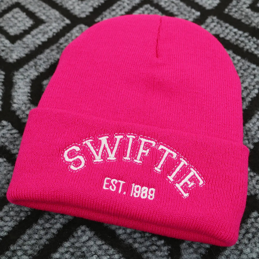 Pop Music Fan Knit Beanie – Soft Winter Hat (Multiple Colors) - élise & madelyn