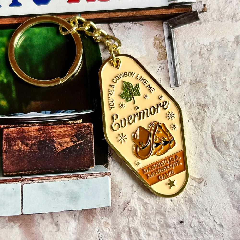 Music Singer Keychain Motel Key Chain Fashion Accessory - élise & madelyn