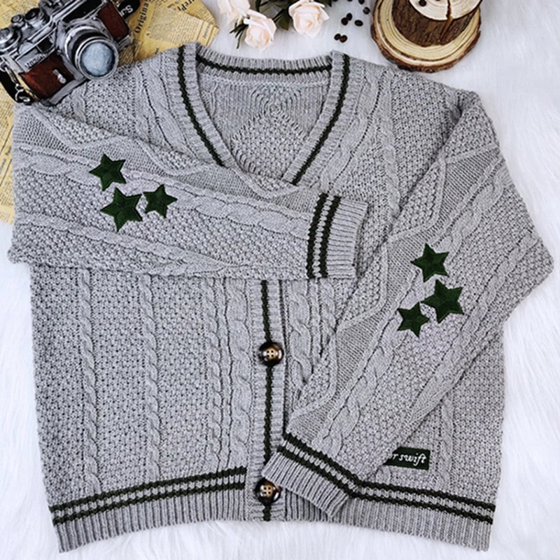 Cream Cabin Cardigan – Folklore/Evermore Inspired Cozy Knit - élise & madelyn