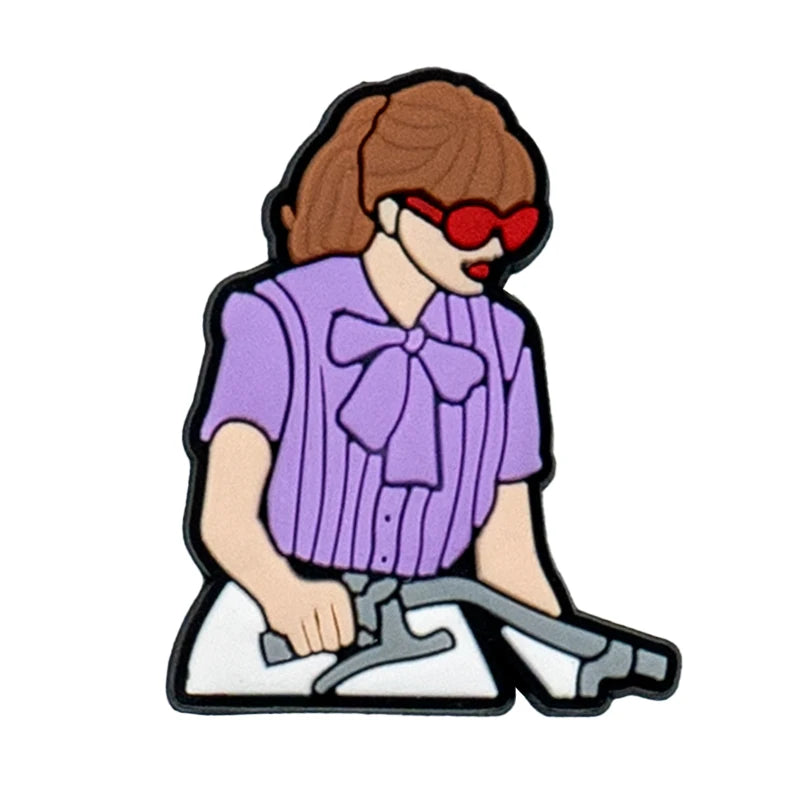 Pop Music Era Shoe Charm