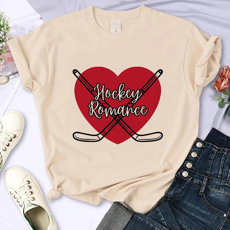 Heated Rivalry Graphic T-Shirt – Gothic Y2K Vintage Crew Neck Tee (Unisex)