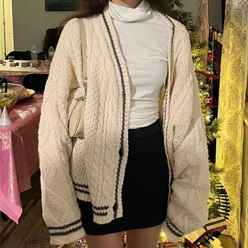 Cream Cabin Cardigan – Folklore/Evermore Inspired Cozy Knit - élise & madelyn