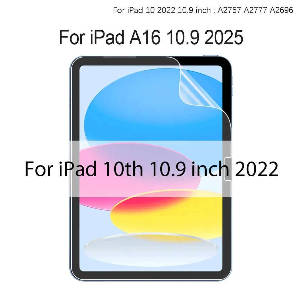 Like Paper Film Screen Protector For Ipad Pro 13 12.9 11 2025 M4 Air 4 5 3 10th 9th 8th 7th Generation Mini 6 7Matte Film Writer - élise & madelyn