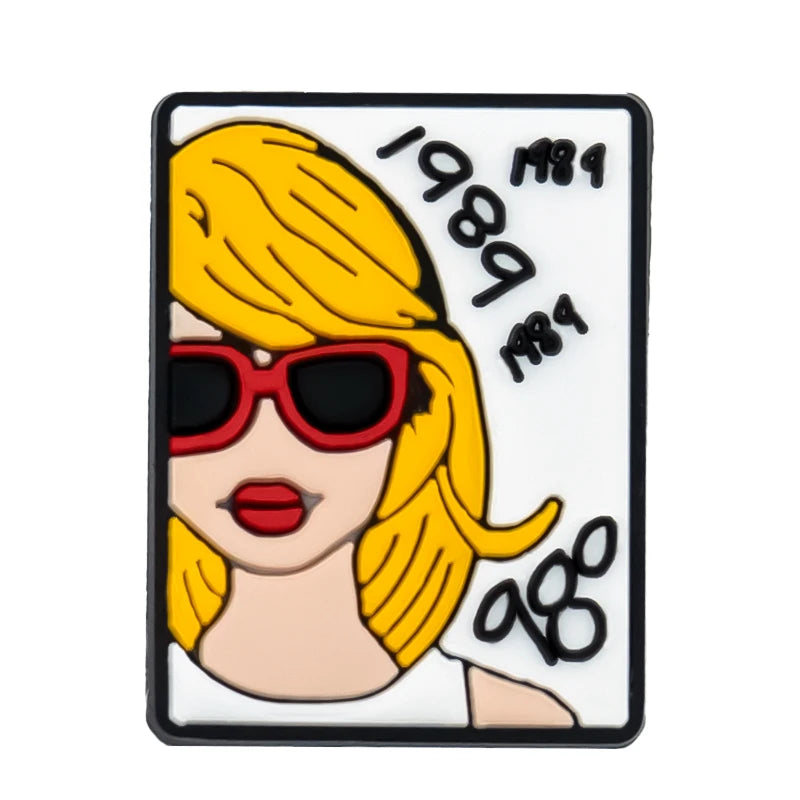 Pop Music Era Shoe Charm