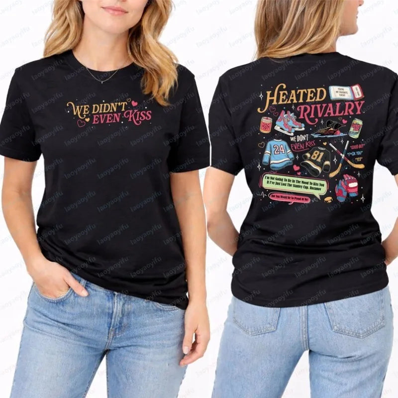 Hockey Romance Reader Tee