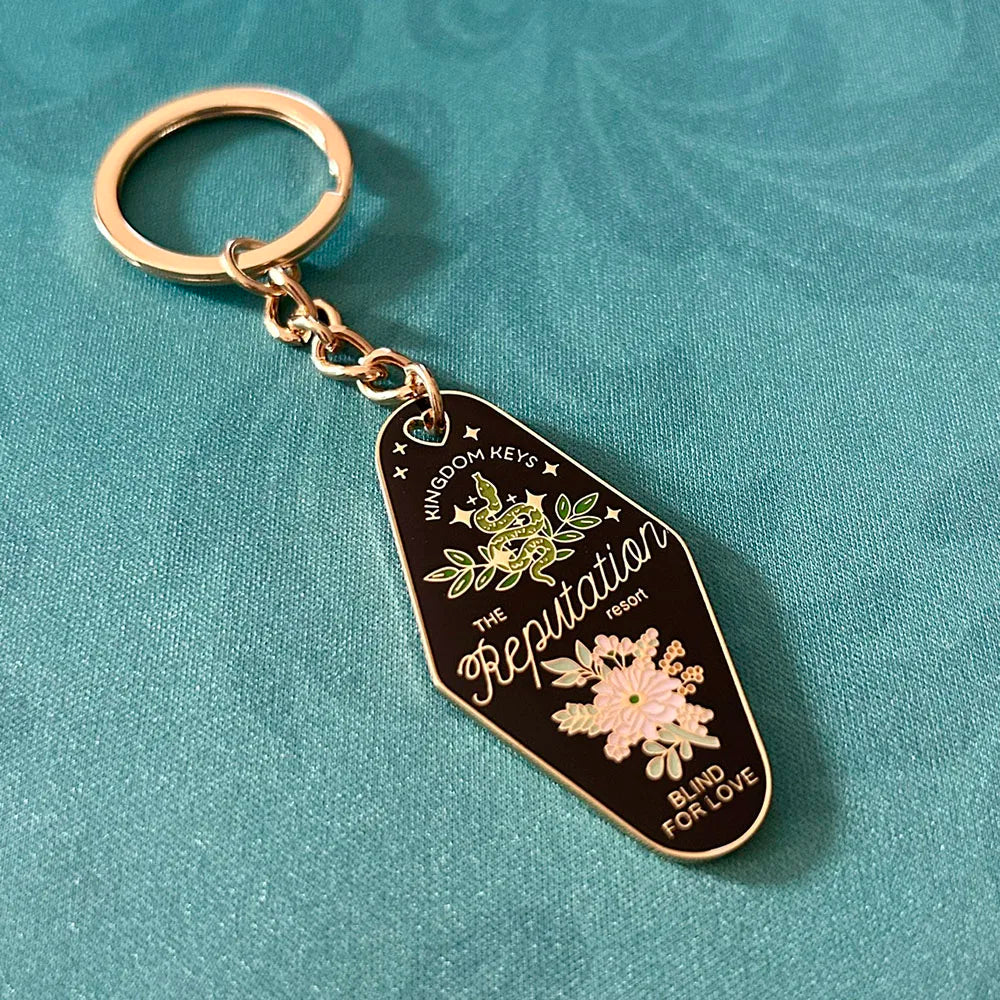 Music Singer Keychain Motel Key Chain Fashion Accessory - élise & madelyn