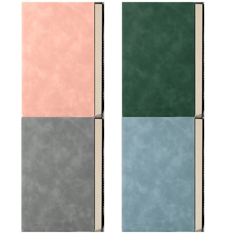 A5 Leather Book Skin Feeling Fashion Notepad Diary Learning Notebook Wholesale Business Office notebooks and journals note book - élise & madelyn