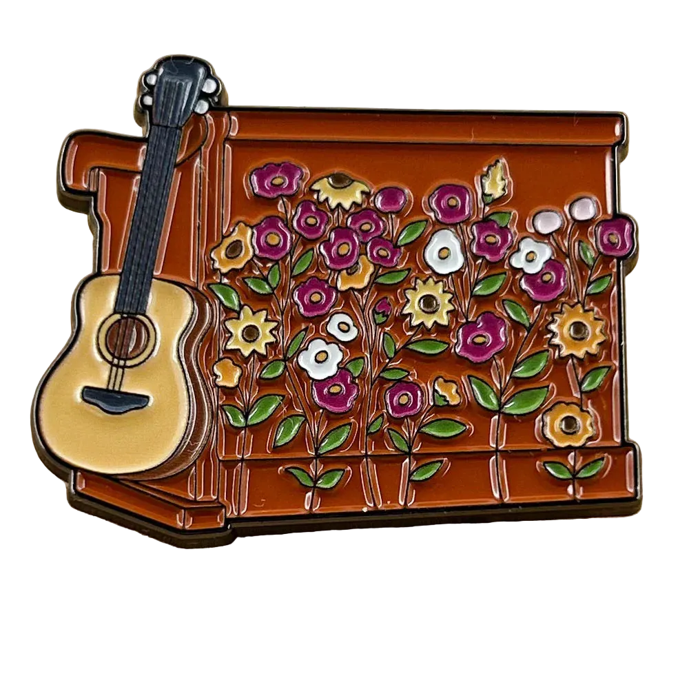 Surprise Songs Piano & Guitar Enamel Pin – The Perfect Collectible for Swifties - élise & madelyn
