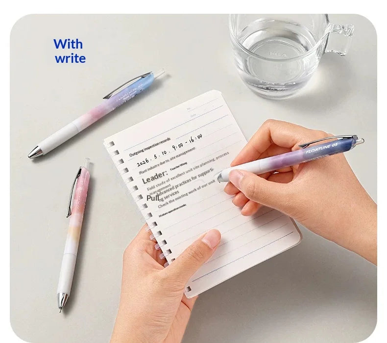 Pentel Oil-based Ballpoint Pen FLOATUNE Skyly Design Limited 0.5mm Black Ink Writing Gel Pen Student Office Stationery Japan