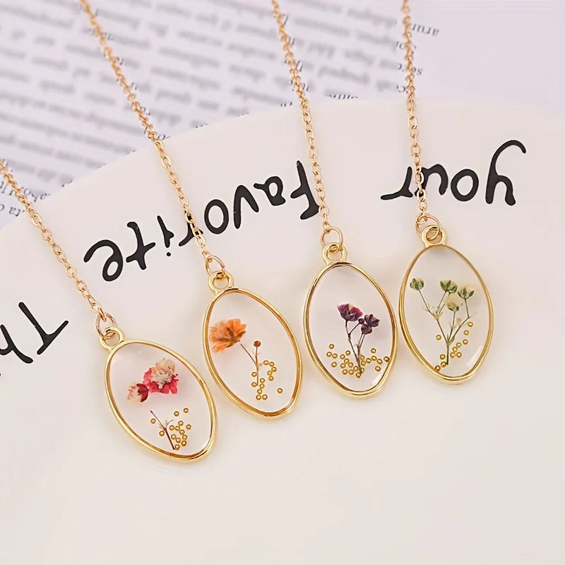 Elegant Literary Bookmark - Eye-Catching Dried Flower & Crystal Alloy Book Clip for Passionate Readers - élise & madelyn