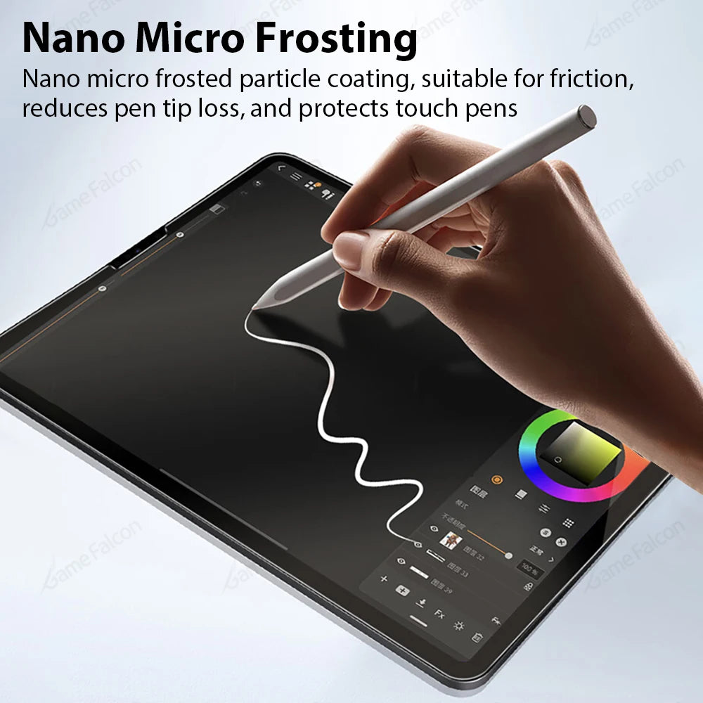 Like Paper Film Screen Protector For Ipad Pro 13 12.9 11 2025 M4 Air 4 5 3 10th 9th 8th 7th Generation Mini 6 7Matte Film Writer - élise & madelyn