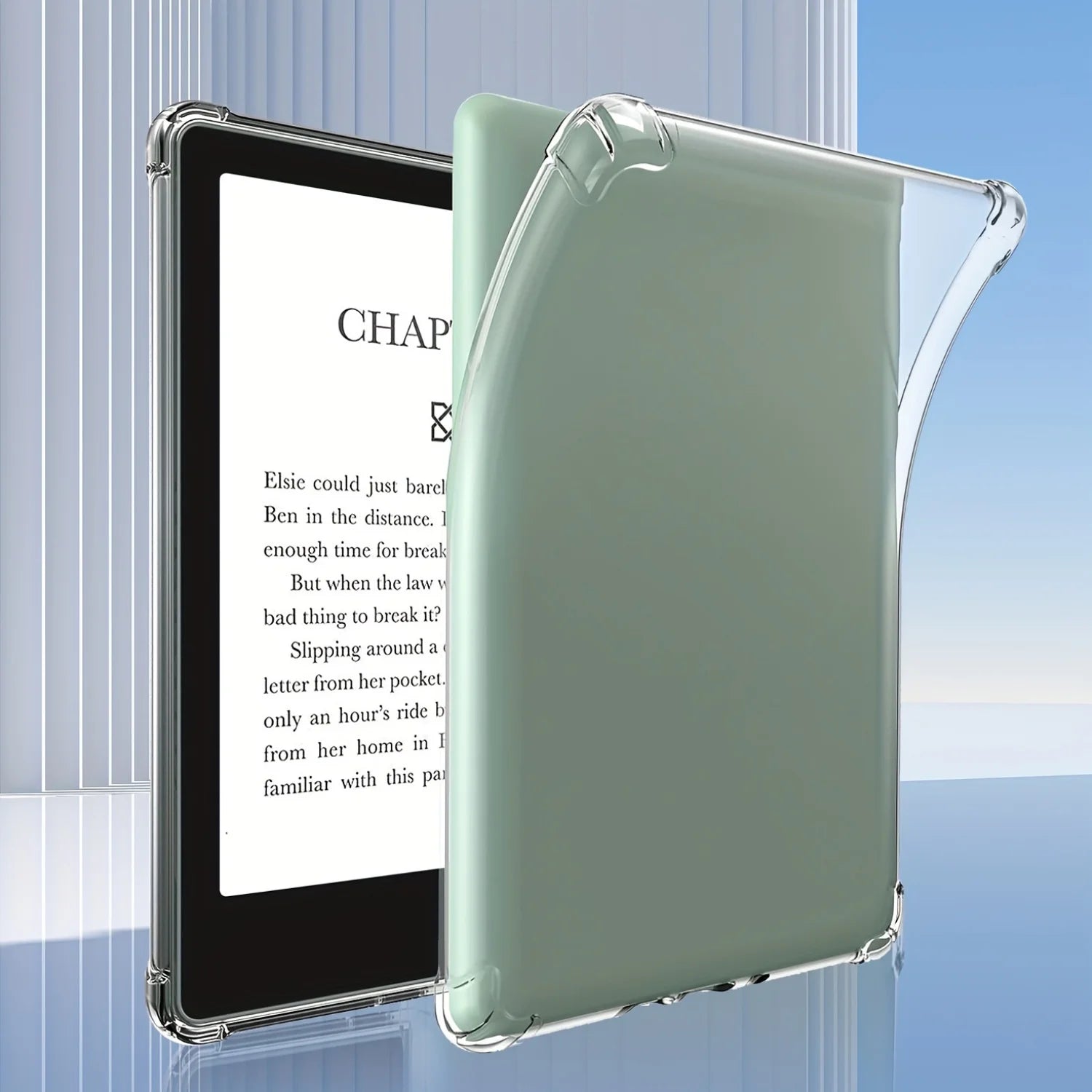 Clear Case for Kindle Paperwhite 6 5 4 3 2 1, for Kindle 11th/10th Generation, TPU Back Cover, Ultra Slim TPU Soft Cover - élise & madelyn