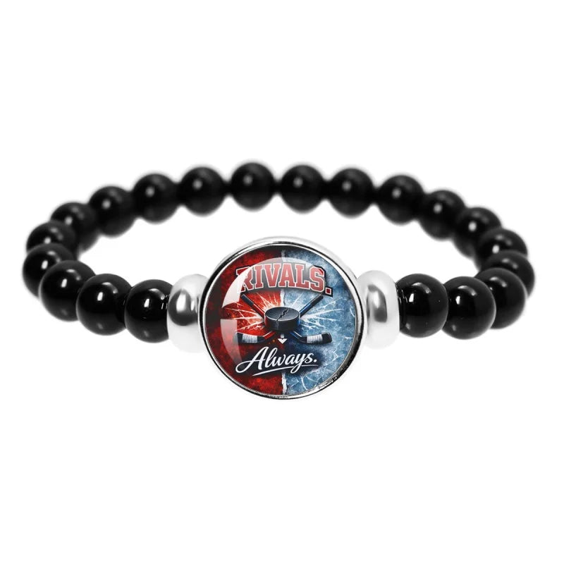 Book Boyfriend Bracelet – Black Bead Reader Accessory