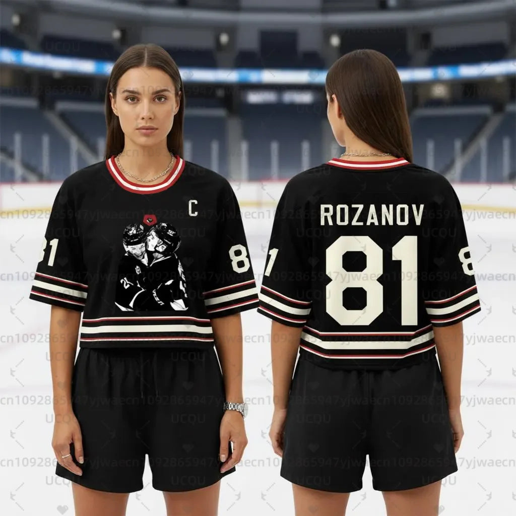 Rivalry Hockey Tee – Oversized Jersey Style T-Shirt